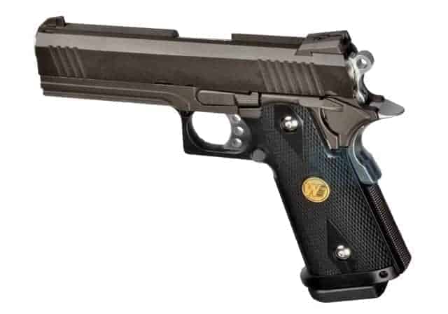 WE Hi-Capa 4.3 GBB Pistol (Black)-WE-Socom Tactical Airsoft