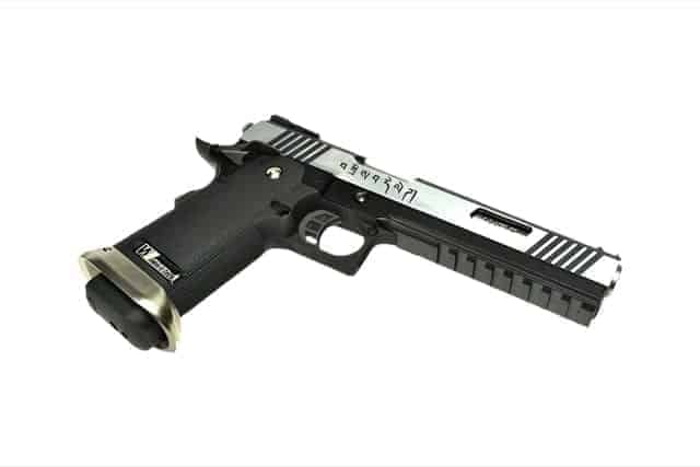 WE Hi-Capa Force T-Rex 6” GBB Silver-WE-Socom Tactical Airsoft