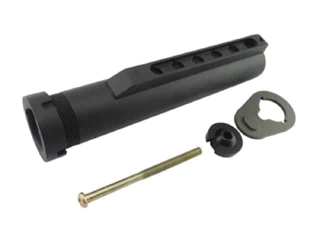 ZCI Cast AEG Stock Tube (Black)-ZCI-Socom Tactical Airsoft