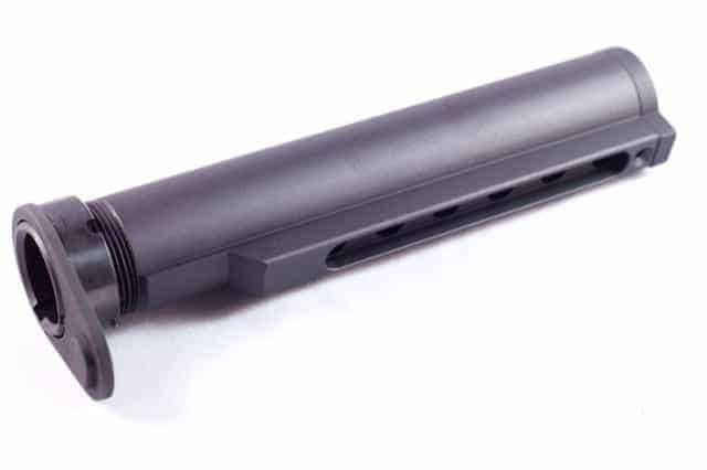ZCI CNC AEG Stock Tube (Black)-ZCI-Socom Tactical Airsoft