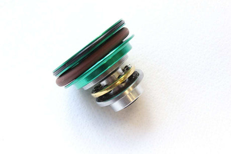 ZCI double o-ring aluminum bearing piston head-ZCI-Socom Tactical Airsoft
