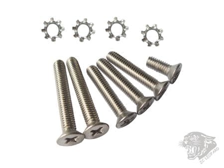 ZCI Screw set for v3 gear box - Stainless-ZCI-Socom Tactical Airsoft