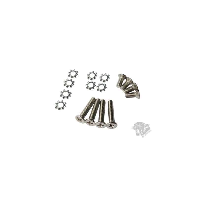 ZCI STAINLESS AEG V2 GEARBOX SCREW SET-ZCI-Socom Tactical Airsoft