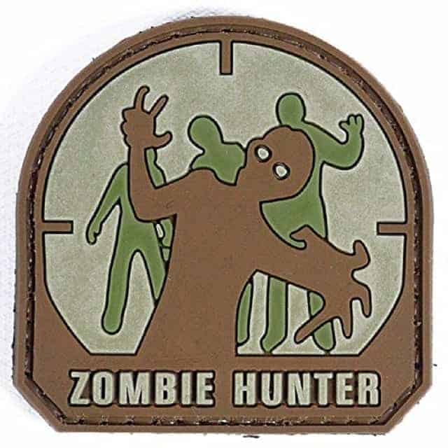 Zombie Hunter morale patch (Tan)-Socom Tactical Airsoft-Socom Tactical Airsoft