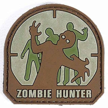 Zombie Hunter morale patch (Tan)-Socom Tactical Airsoft-Socom Tactical Airsoft