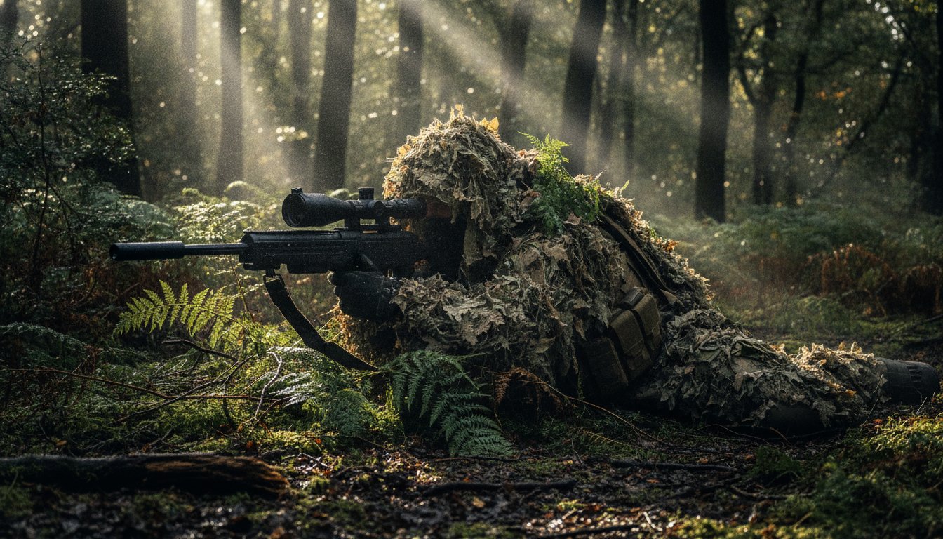 KMCS Ghillie Suit Guide: Superior Stealth for Snipers