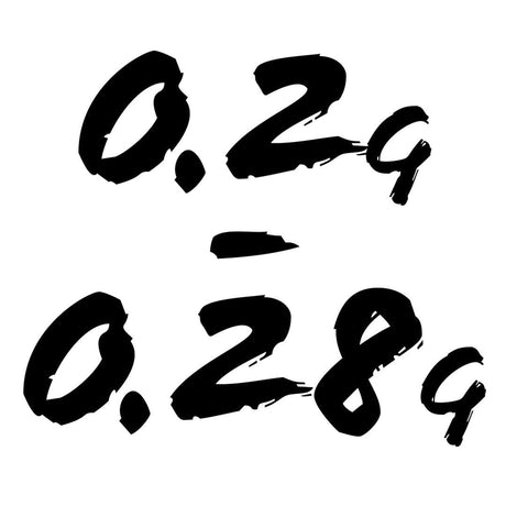 0.2g - 0.28g BBs