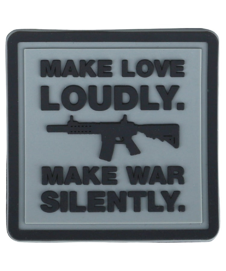 Make Love Loudly Patch-Socom Tactical Airsoft