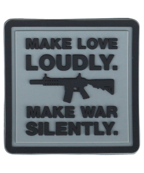 Make Love Loudly Patch-Socom Tactical Airsoft