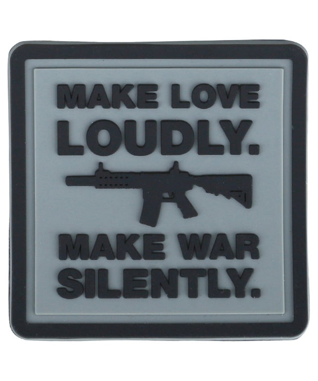 Make Love Loudly Patch-Socom Tactical Airsoft