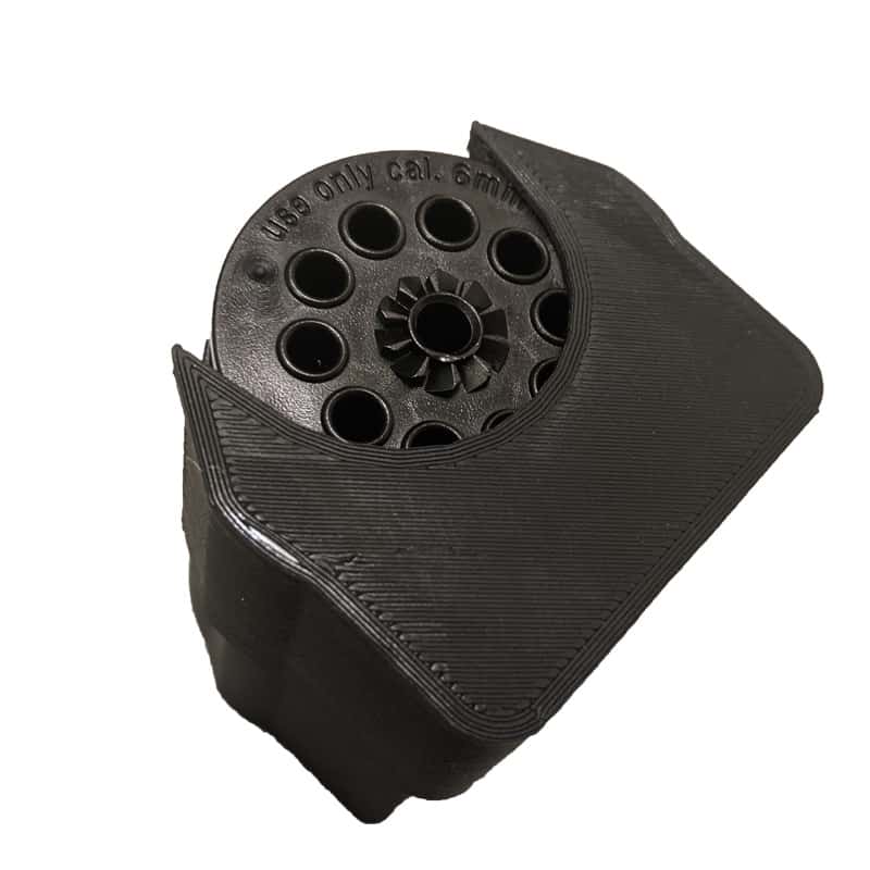6 Shooters Spring Loaded H8R Disk Pouch