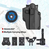 Amomax Per-Fit Adjustable Universal Multi-Fit Holster (Right Handed)