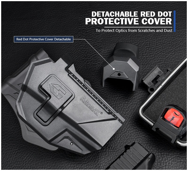 Amomax Tactical Holster with RDS Fits Glock