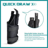Amomax Universal Fabric Light Bearing Holster - Olive Drab