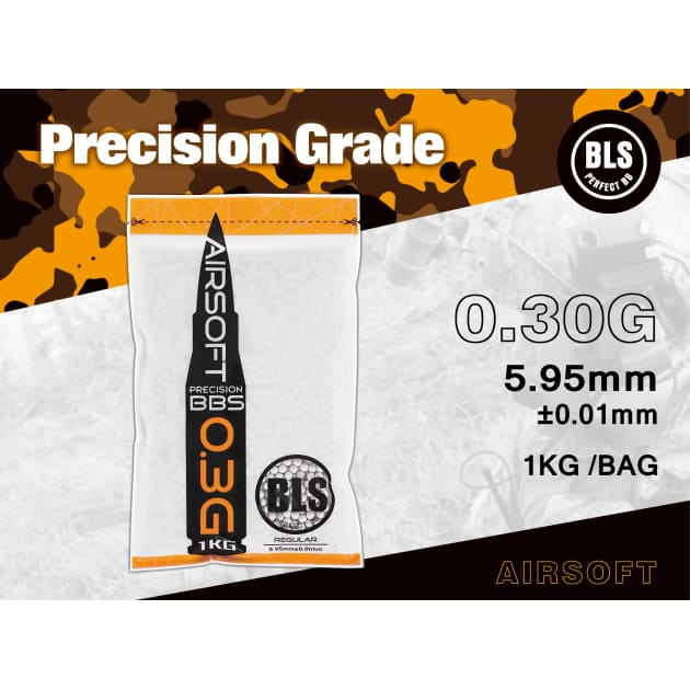 BLS 0.30g Airsoft BBs (3300)