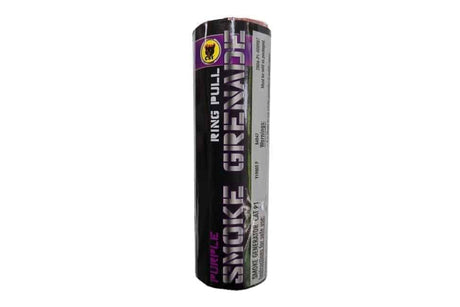Black Cat Ring pull smoke grenade (Purple)