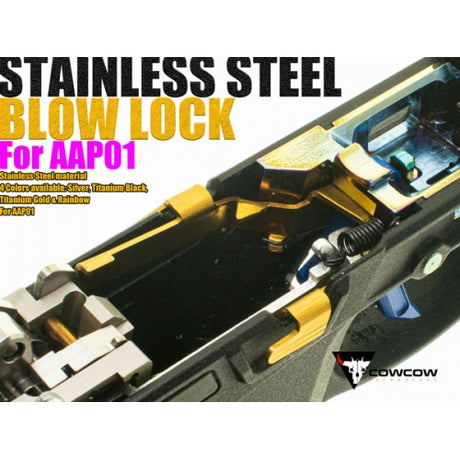 COW COW Stainless AAP01 Blowback Back Lock (Various Colours)-Socom Tactical Airsoft
