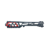 CTM Airsoft AAP-01/C FUKU-2 CNC Upper (Long)- SKELETON BLACK/RED