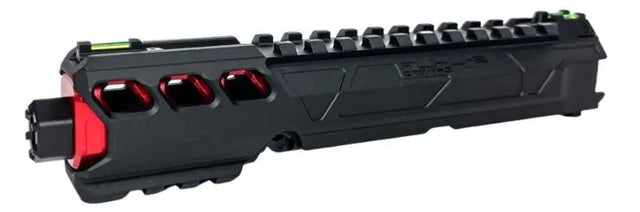 CTMA FUKU-2 CNC Aluminium Upper Side Set (Short) Black