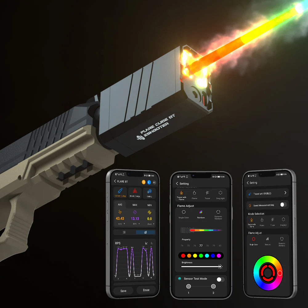 E-Shooter Flare Cube BT Tracer Unit