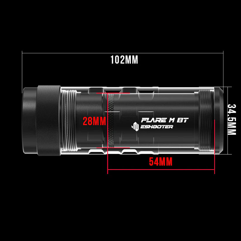 E-Shooter Flare Tracer Alu-Alloy Case