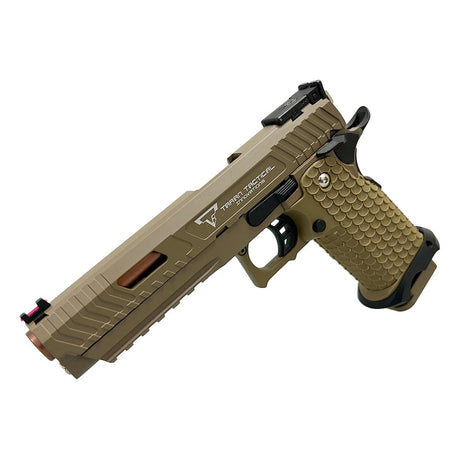 E&C Hi-capa 5.1 TTI GBB Pistol Dark Earth