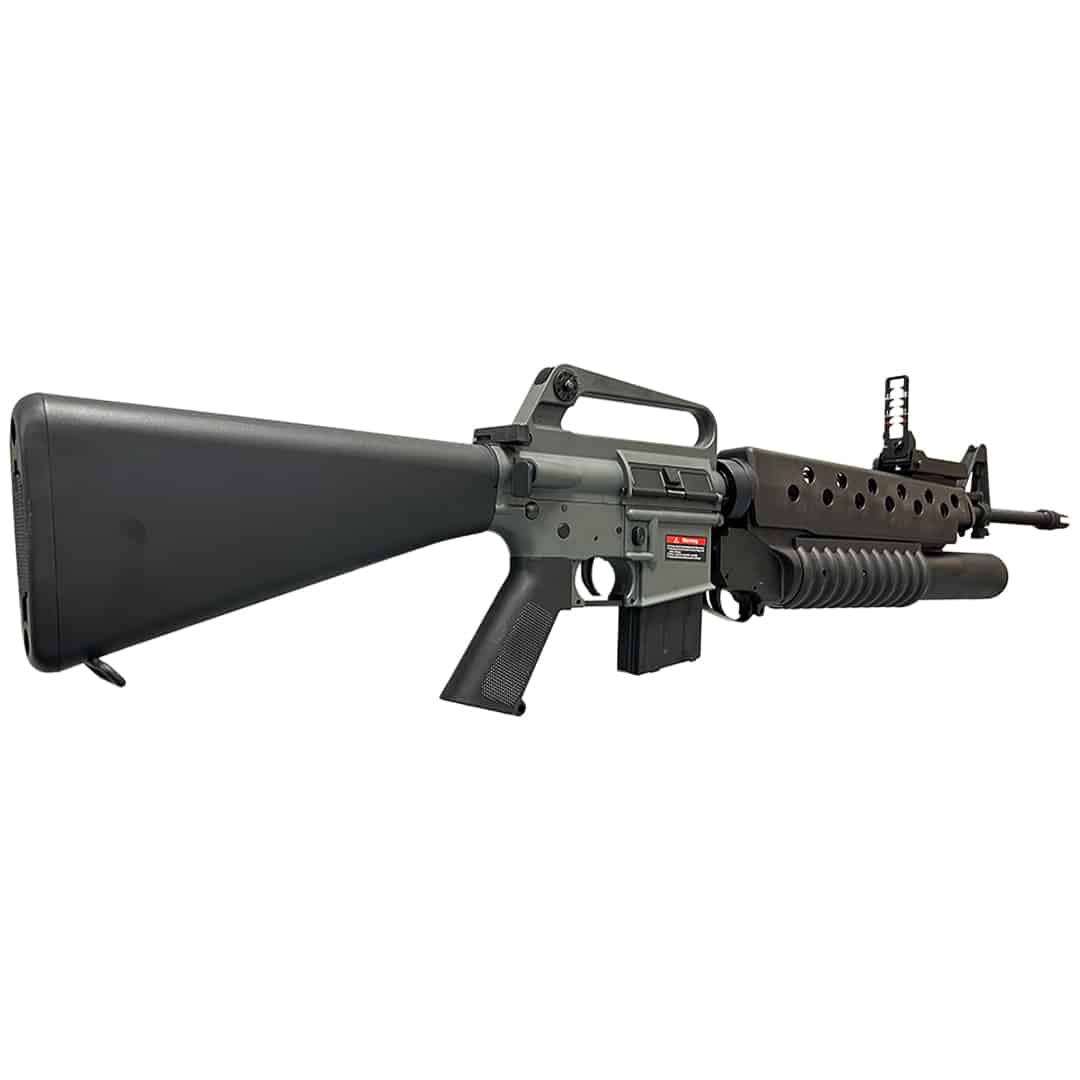 E&C M16A1 with M203 Launcher VN (2025 Version with E-Shooter Mosfet)