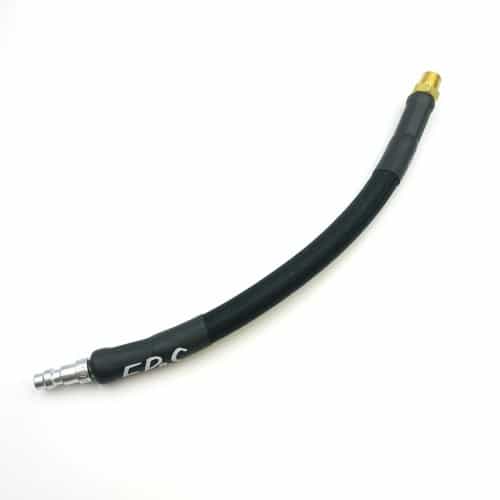 EPes IGL type S&F hose for HPA system - male QD + 1/8NPT - 20cm