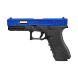 E&C EC17 SAI GBB Pistol - Factory Two Tone (Blue)-Socom Tactical Airsoft
