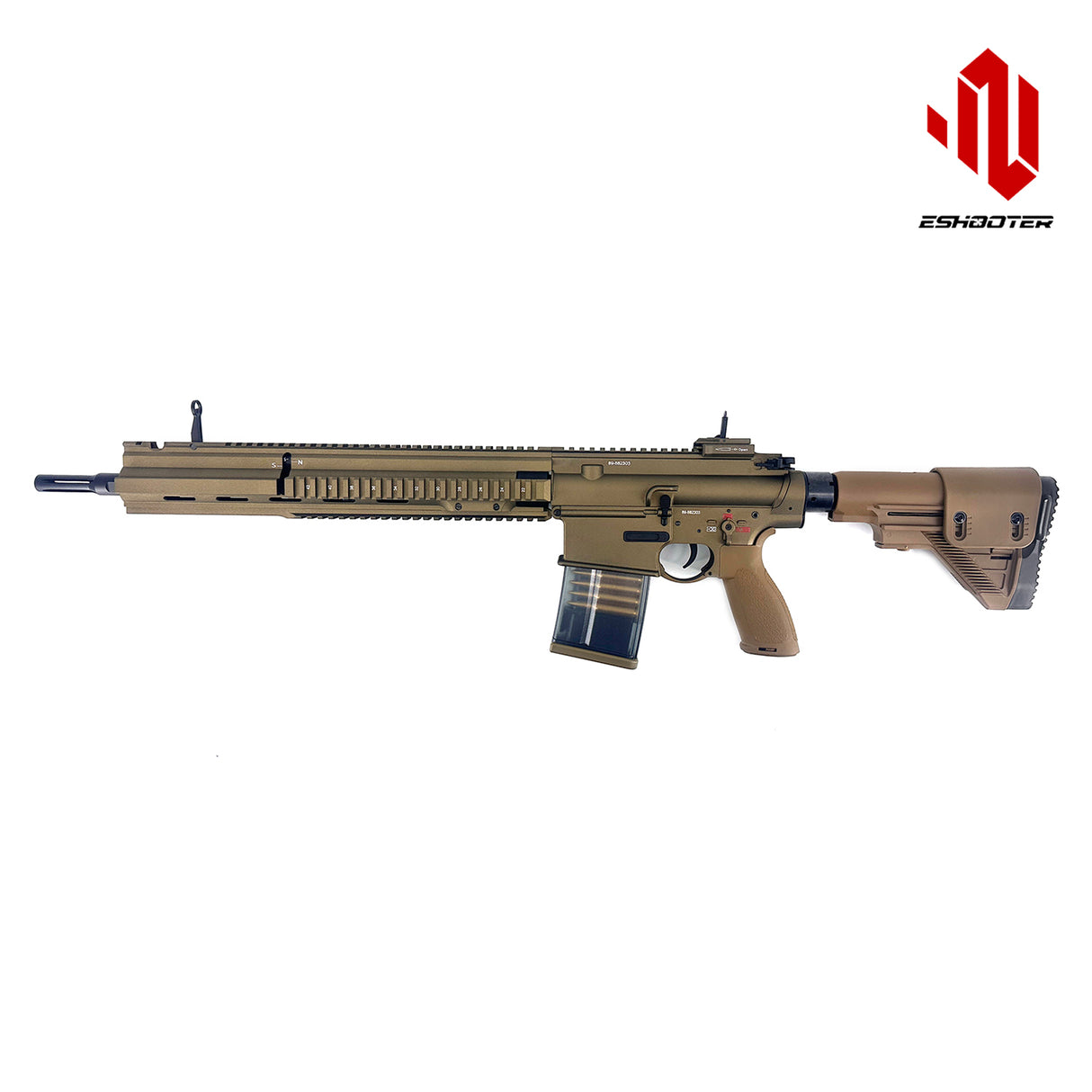 E&C EC28 – 16″ Rail and EShooter Kestrel ETU