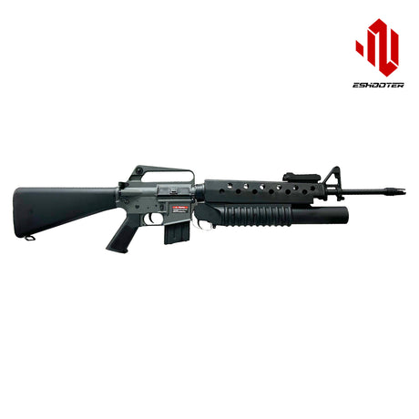 E&C M16A1 with M203 Launcher VN (2025 Version with E-Shooter Mosfet)