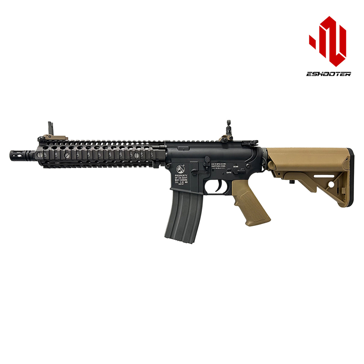 E&C Mk18 Mod1 AEG 9" (2025 Version with E-Shooter Mosfet)