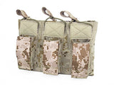 Emerson 5.56 and Pistol Triple Open Top Magazine Pouch