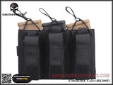 Emerson 5.56 and Pistol Triple Open Top Magazine Pouch