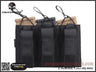 Emerson 5.56 and Pistol Triple Open Top Magazine Pouch