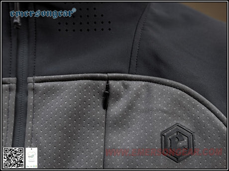 Emerson Blue Label Rhinoceros Breathable Top – Grey