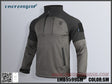 Emerson Blue Label Rhinoceros Breathable Top – Grey