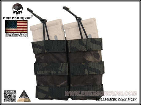 Emerson Double 5.56 Open Top Magazine Pouch