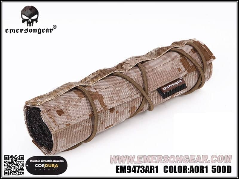 Emerson Gear Airsoft Suppressor Cover (18cm) - AOR1