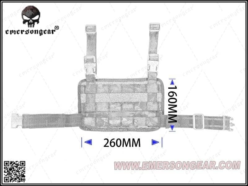 Emerson Gear Molle Leg Panel