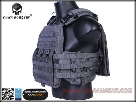 Emerson Gear Navy Cage Style Tactical Vest - Wolf Grey