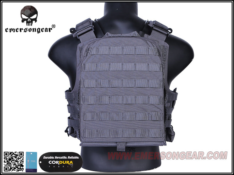Emerson Gear Navy Cage Style Tactical Vest - Wolf Grey