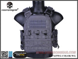 Emerson Gear Navy Cage Style Tactical Vest - Wolf Grey