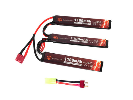 Evolution 11.1v Cranestock 1100mah Lipo Battery