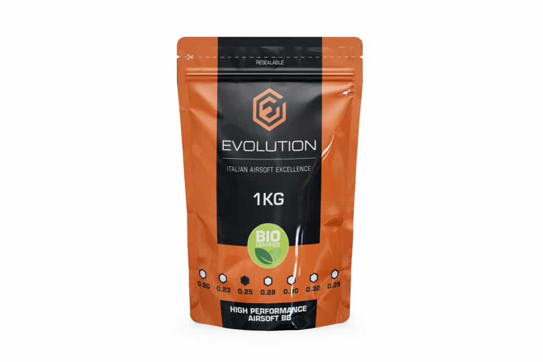 Evolution High performance 0.25g Bio BB's 1KG
