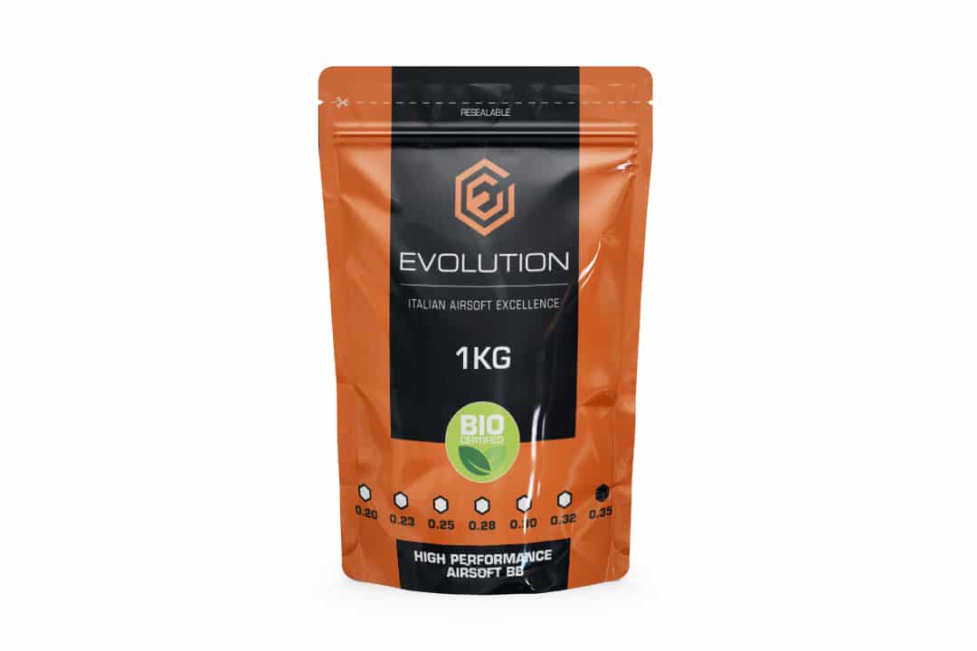 Evolution High performance 0.35g Bio BB's 1KG