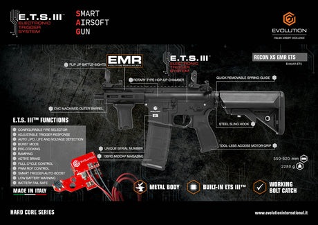 Evolution Recon XS EMR with ETS III