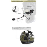 FMA Comtac II / III Helmet Arc Rail Headset Adapter