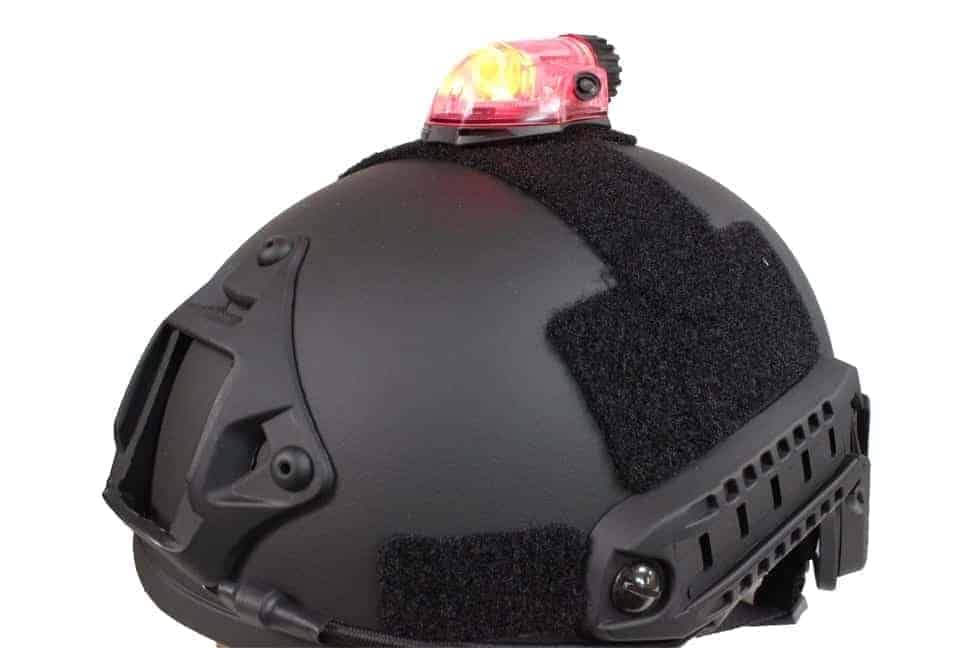 FMA Manta Strobe Red Type 2 - Black