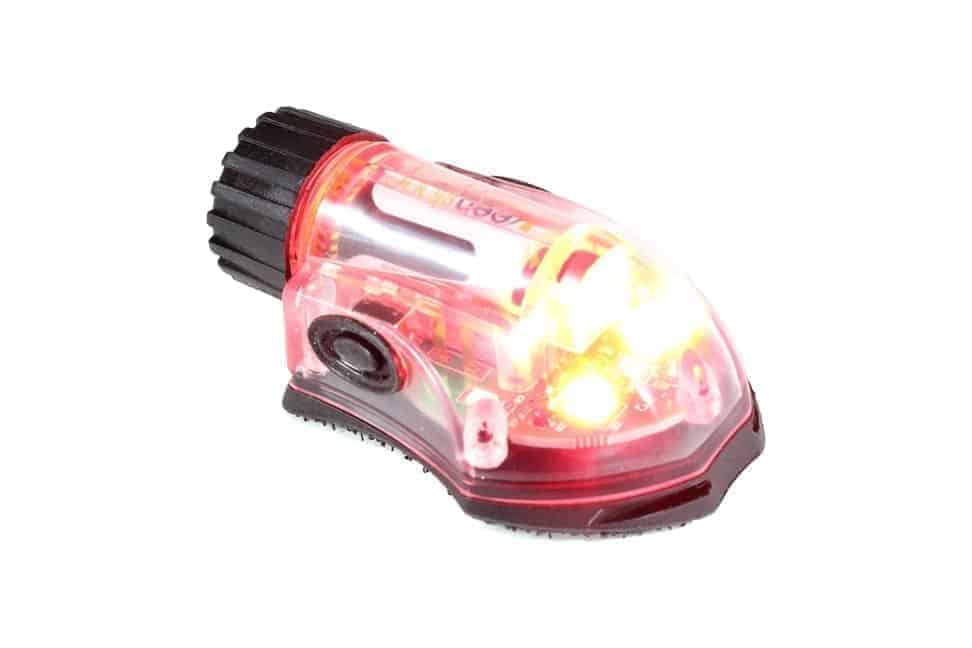 FMA Manta Strobe Red Type 2 - Black